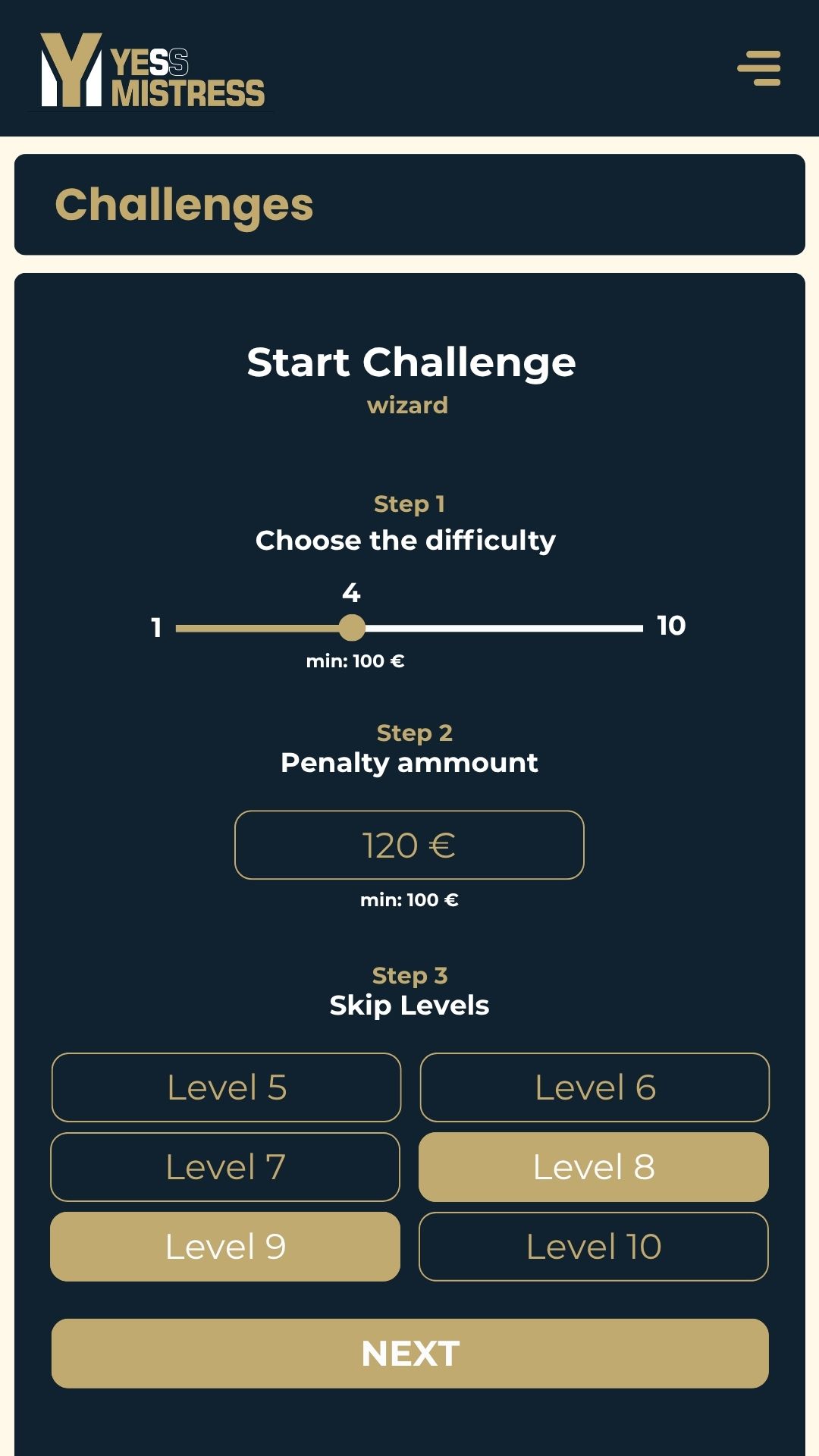 YessMistress platform