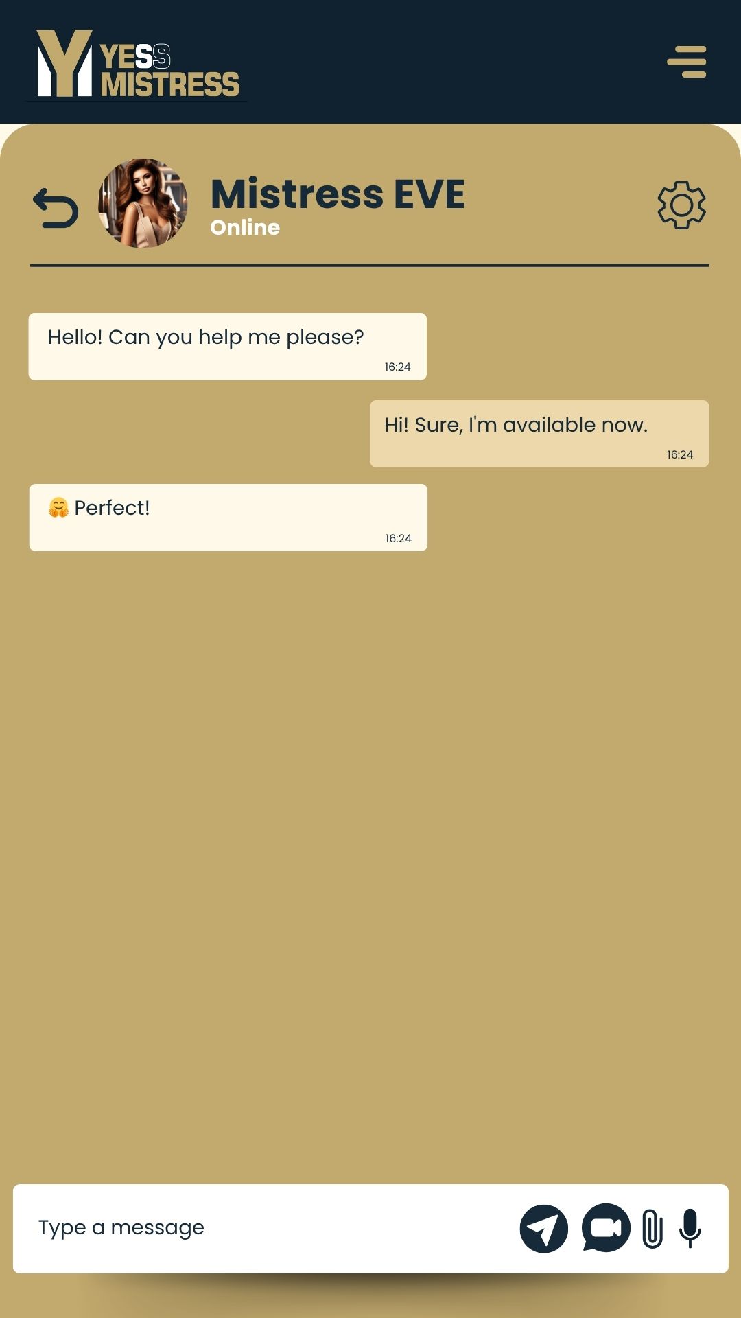 YessMistress platform