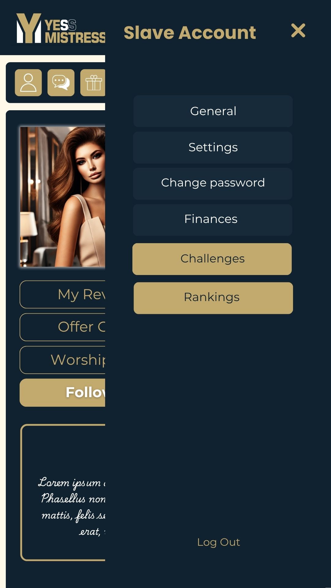 YessMistress platform